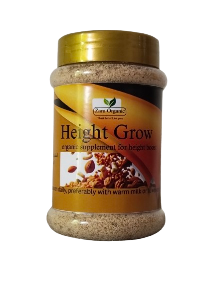 Height grow organic powder